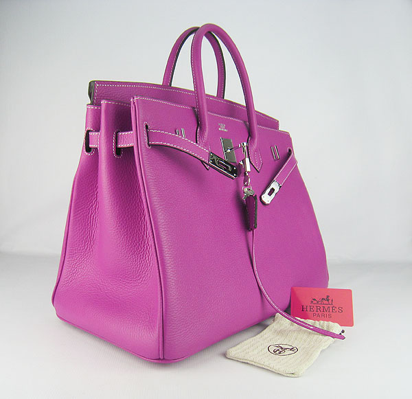 Replica Hermes Birkin 40CM Togo Bag Dark Peachblow 6099 Online